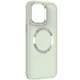 TPU чехол Bonbon Metal Style with MagSafe для Apple iPhone 15 (6.1") Белый / White - 00000069524_1 - изображение 1