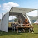 Намет для кемпінгу Mobi Garden Backyard Mobi Garden NX21561028 White - зображення 3