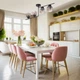 Люстра потолочная металлическая с кубиками для кухни, спальни, прихожей 80104-1 - изображение 3