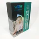 Машинка для стрижки детей VGR V-151 Baby с сменными насадками машинка с вытяжкой для стрижки младенцев. Цвет: бирюзовый - изображение 8