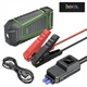 Пусковий зарядний пристрій для авто 300А/600А Бустер Hoco QS1 10000mAh з повербанком, ліхтариком та два виходи USB-A - зображення 1