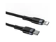 Кабель Baseus Cafule Cable Type-C to iP PD 20W 1m Gray+Black (CATLKLF-G1) - изображение 3