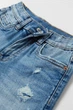 Джинсові шорти для хлопчика Zara 164 розмір сині 4743772427 - зображення 3