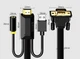 Кабель конвертер HDMI to VGA JH Z130H 3m адаптер перехідник активний процесор - зображення 9