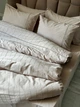 Постільна білизна Saheser. Eco Cotton Jasmin bej jacquard-Євро - зображення 3