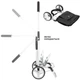Сумка-візок ShoppingCruiser Foldable Black (604320) - зображення 6