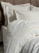 Постільна білизна Saheser. Eco Cotton Jasmin krem jacquard-Євро - зображення 3