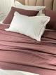 Постельное белье Saheser. Eco cotton Zebra murdum с покрывалом-Евро - изображение 6
