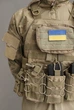 Плитоноска с подсумками для магазинов разгрузочный военный жилет с системой Molle Coyote (PLT-069-2) - изображение 2