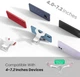 Держатель зажим для смартфона UGREEN LP113 настольный на гибкой стойке White (30488) - изображение 3