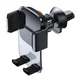 Автомобільний тримач Baseus Easy Control Clamp Car Outlet Version Black (SUYK000101) - зображення 1