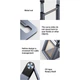 Держатель подставка UGREEN настольная для телефона алюминиевая Multi-Angle Height Adjustable Phone Stand LP263 - изображение 3