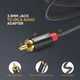 Кабель аудио Ugreen 2RCA to 3.5mm стерео разветвитель 1 м (AV116) - изображение 3