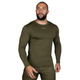 Тактичний CamoTec лонгслів CoolTouch Olive Ukraine олива 2XL - зображення 1