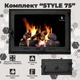 Комплект чугунных дверок Iron Fire Style 75 730х540 мм + поддувательная Style 50 315х165 мм - изображение 3