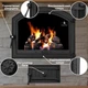 Комплект чугунных дверок Iron Fire Sandra 575х475 мм + поддувательная Style 35 315х180 мм - изображение 11