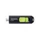 Флеш-накопитель Adata USB 3.2 Gen1 UC300 Type-C 256Gb Black/Green - изображение 1