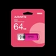 Flash A-DATA USB 2.0 C906 64Gb Purple Pink (AC906-64G-RPP) - изображение 3