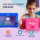 Планшет 8" Full HD SoyMomo Pro V2 4/64 ГБ 4 ядра Android 10 5000 mAh Розовый - изображение 4