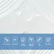 Панель 3D 700х700х6мм Белый SW-00001959 (SW-00001959) - изображение 4