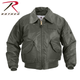 Куртка Rothco тактична льотна чоловіча бомбер CWU-45P Flight Jacket Sage олива XL - зображення 2