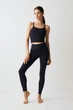 Топ спортивний H&M 061131730_plum M Темно-Фіолетовий - изображение 1