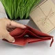 Портмоне женское кожаное на кнопке Handycover HC0042 красное - изображение 5