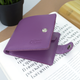 Портмоне женское кожаное на кнопке Handycover HC0042 фуксия - изображение 10