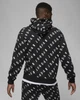 Худі Air Jordan Essentials Allover Heritage Print Fleece Pullover Hoodie Black Dv7640-010 L - зображення 3