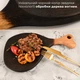 Деревянная доска для подачи блюд Куриная ножка Teslyar сервировочная ножка 35х20 см (KB0011) - изображение 7