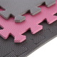 Mata puzzle HMS One Fitness MP10 10 mm 9 elementów Pink-Grey-Black (5907695592061) - obraz 4