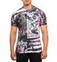 Футболка Affliction Gutterpop A25826 White Multi (A25826-WTMU-M) - изображение 1