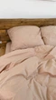 Комплект постельного белья Поплин полуторный 220х150 см Honey beige Бежевый - изображение 6