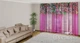 3D - Фото Тюль PHOTODECOR "Малинові квіткові ламбрекени" - зображення 2
