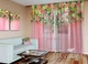 3D - Фото Тюль PHOTODECOR "Квіткові ламбрекени" 1 кв.м - зображення 2