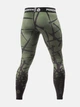 Компрессионные штаны Rival MMA Leggings Riffle Green L Цвет Зеленый (501292-448-L) - изображение 2