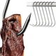 Гак для підвішування та копчення (м'яса, ковбаси, риби) нержавіюча сталь 4 мм. / h- 280 мм. 5 шт. - изображение 8