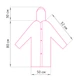 Дождевик детский EVA LOSSO KIDS розовый, рост 120-145 см - изображение 4