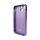Чехол для смартфона AG Glass Matt Frame Color для iPhone 12 Light Purple - изображение 2