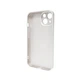 Чехол для смартфона AG Glass Matt Frame Color для iPhone 15 Pearly White - изображение 2