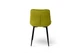 Кухонный мягкий стул на металлическом каркасе Фикс Мебель Прамо чёрный / велюр оливковый - изображение 3