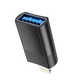 Кабель-перехiдник HOCO UA17 iP Male to USB female USB2.0 adapter Black (6931474761989) - зображення 3