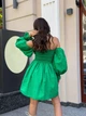Женское платье Прошва Зеленое Без Бренда (701/Д). 42-48 - изображение 9