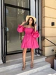 Женское платье Прошва Малина Без Бренда (701/Д). 42-48 - изображение 1