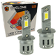Лампа светодиодная для фар cyclone led h3 5000k 6700lm 25W type 44 2 шт комплект - изображение 1