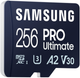 Karta pamięci Samsung PRO Ultimate microSDXC 256GB UHS-I U3 V30 A2 + SD adapter (MB-MY256SA/WW) - obraz 4