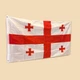 Флаг Грузии 150х90 см. Грузинский флаг полиэстер RESTEQ. Georgia flag 4912594 - изображение 4