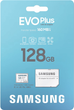 Карта пам'яті Samsung Evo Plus microSDXC 128GB UHS-I U3 V30 A2 + SD адаптер (MB-MC128KA/EU) - зображення 8