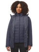 Куртка демисезонная с капюшоном женская Jack Wolfskin Hunberg 3IN1 JKT W A62510_1388 XS Синяя (4064886319553) - изображение 3