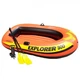 Двухместная надувная лодка Intex 58358 Explorer 300 Set, 244 х 117 см, (весла, ручной насос). 3-х камерная - изображение 1